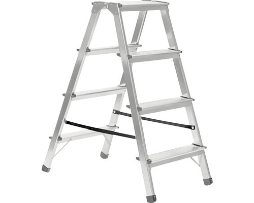 Scara Dubla Din Aluminiu Kaiserthal 2x4 Trepte Max. 150kg