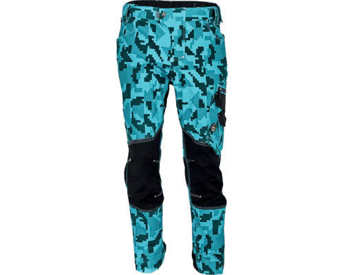 Pantaloni De Lucru Cerva Neurum Camuflaj Din Bumbac Si Poliester Bleumarin Inchis, Marimea 48