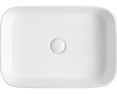 Lavoar pe Blat Jungborn Three 50x35 cm Alb Mat