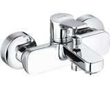 Baterie cada Kludi Pure&Easy 44KL0936, monocomanda, cartus ceramic, divertor automat cada/dus, Crom