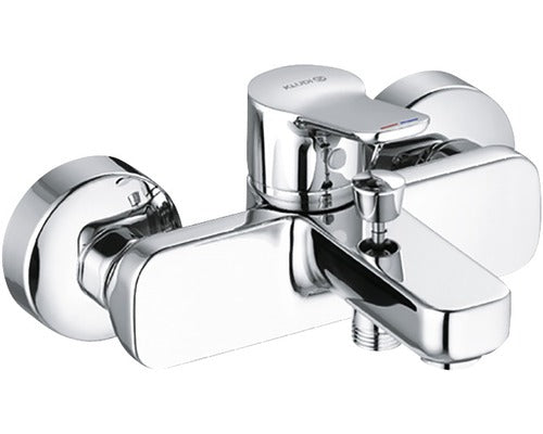 Baterie cada Kludi Pure&Easy 44KL0936, monocomanda, cartus ceramic, divertor automat cada/dus, Crom