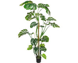 Planta Artificiala Splitphilodendron In Ghiveci H 180 Cm Verde
