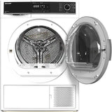 Uscator de rufe SHARP KD-HHH8S7GW2-EE, Pompa de caldura, 8 kg, 15 programe, Clasa A++, Alb
