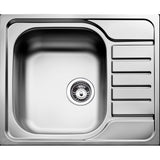 Chiuveta bucatarie Teka Universal E/580.500 1B 1/2 D, 580x500, inox texturat, picurator dreapta