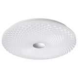 Plafoniera interior Galeti, LED 24W, Argintiu/Alb