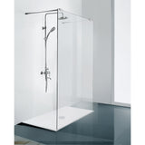Paravan de dus walk-in Sanotechnik MW200, 195x117 cm, sticla securizata
