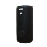 Boiler cu 2 serpentine FORNELLO SOL 150 LT 2S, pentru centrala termica si solar, montaj pe sol, izolatie termica, manta de protectie, flansa de vizitare