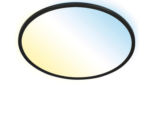 Plafoniera Cu Led Integrat Slim 31w 3500 Lumeni 2700-6500k, Cu Telecomanda, Negru