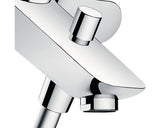 Baterie cada Hansgrohe Logis, cartus ceramic, valva antiretur, crom