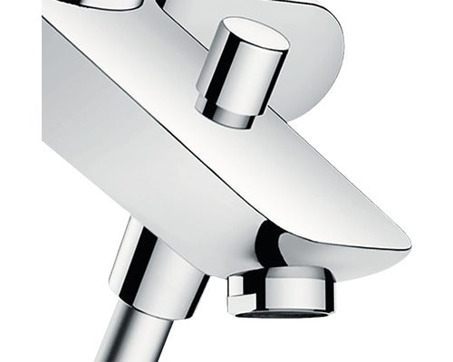 Baterie cada Hansgrohe Logis, cartus ceramic, valva antiretur, crom