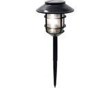 Lampa Solara Cu Led 1 Lumen 3000k 56, 5cm, Plastic Negru