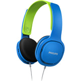 Casti Audio pentru copii Over-Ear Philips, SHK2000BL/00, cu fir, Albastru