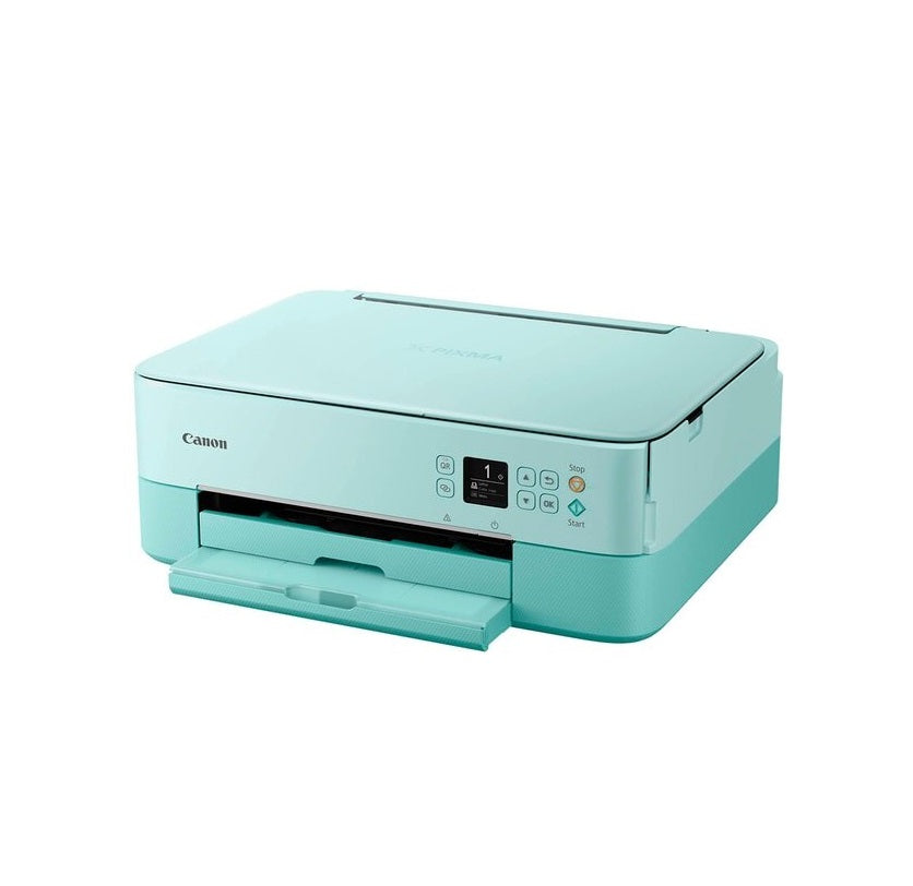 Imprimanta multifunctionala Pixma TS5353A DW, Canon, A4, WiFi, USB, Compatibil cu Windows 10/8.1/7/SP1OS X/macOS, Verde