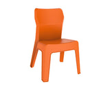 Scaun Pentru Copii Jan Garbar 38x38, 6x59, 5 Cm, Plastic Portocaliu