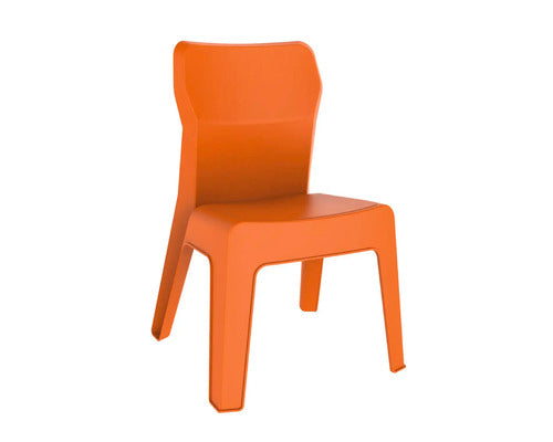 Scaun Pentru Copii Jan Garbar 38x38, 6x59, 5 Cm, Plastic Portocaliu