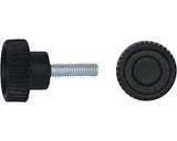 Suruburi Metrice Randalinate Dresselhaus 6x47, 5 Mm Otel & Plastic Negru, 20 Bucati, Pentru Infiletare Manuala