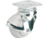 Roata Mobila Pivotanta Metalica & Cauciuc Tarrox Ø40mm, Placa Fixare 42x42 Mm, Cu Rulment