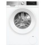 Masina de spalat rufe cu incarcare frontala NEFF W744GX0EU 9kg,1400rpm, Clasa E, Independent, Speed Perfect, Quick 15, Efficient Silent Drive, Alb