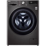 Masina de spalat rufe LG F4WV910P2SE, 10.5 kg, 1400 rpm, Clasa A, Direct Drive, TurboWash, Steam, WiFi, Negru