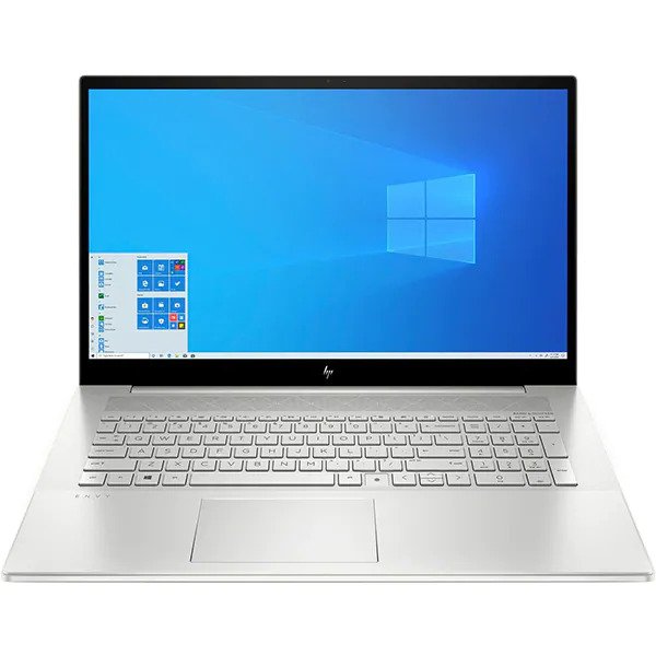 Laptop HP Envy 17-cg1009nn, Intel Core i5-1135G7 pana la 4.2GHz, 17.3" Full HD, 16GB, SSD 1TB, NVIDIA GeForce MX450 2GB, Windows 10 Home, Argintiu