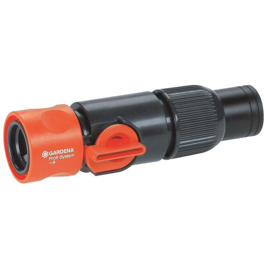 Mufa furtun Gardena Profi System 3/4" cu valva de control