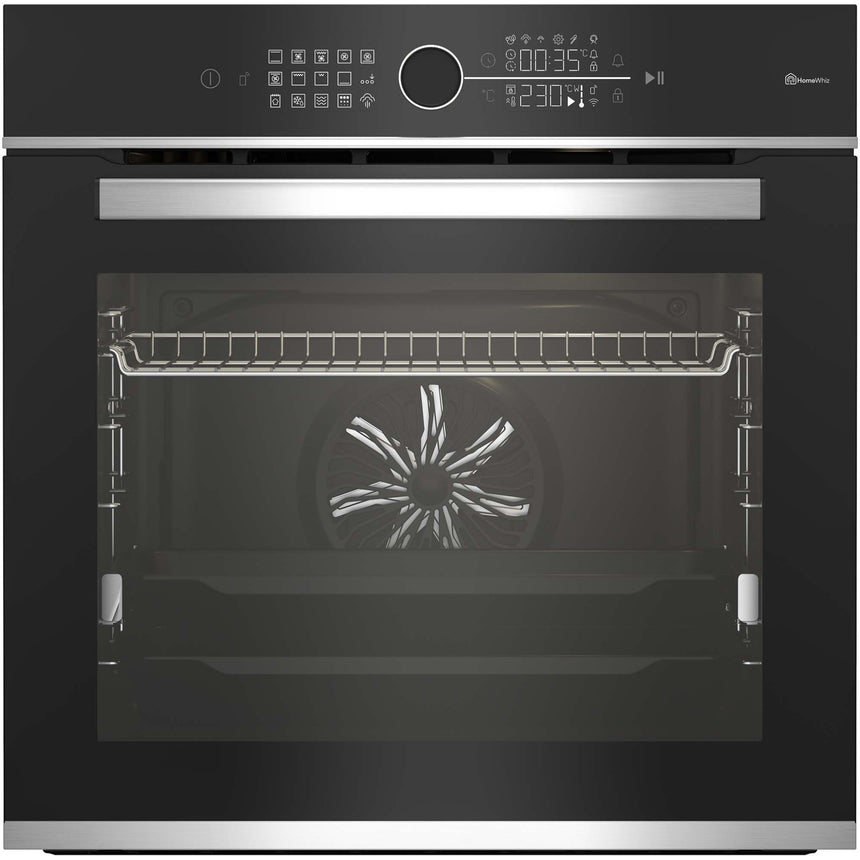 Cuptor incorporabil Beko BBIM13400XPSWE, Electric, Multifunctional, 72 l, Clasa A+, Autocuratare pirolitica, 12 functii, Afisaj Led, 3 D cooking, Grill, Inox