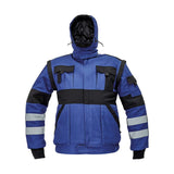 Jacheta, Cerva, MAX WINTER REFLEX albastru/negru, masura 56
