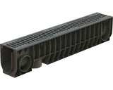 Rigola Polipropilena VODALAND Gratar Polipropilena 1000x160x200 mm Scurgere Verticala Ø 110 mm C 250 Trafic Carosabil