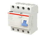 Siguranta electrica automata diferentiala ABB 2CSF204002R1250, RCCB, latime 4 module, 1KA 4P 30MA AC 25A