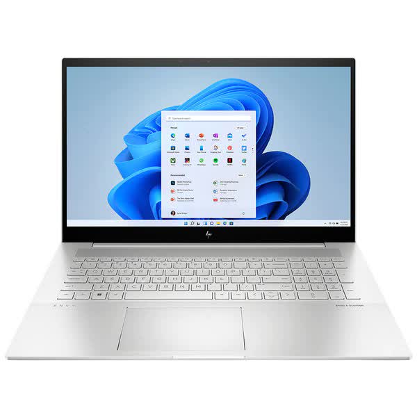 Laptop HP ENVY 17-cr0043nn cu procesor Intel® Core™ i5-1240P pana la 4.40 GHz, 17.3" Full HD, IPS, 16GB, 512GB SSD, Intel® Iris® Xe Graphics, Windows 11 Home, Natural Silver