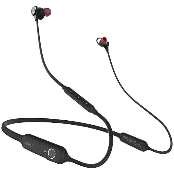 Casti PROMATE Accord, Bluetooth, In-Ear, Microfon, Noise Cancelling, Negru