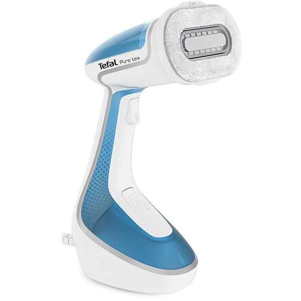 Fier de calcat vertical, Tefal, DT9530E1, 1700 W, putere de abur 30 g/min, rezervor de 200 ml, Alb/Albastru