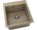 Chiuveta Bucatarie Cu O Cuva Fat Avangard 224 51x46 Cm, Fara Picurator, Granixit Cinnamon