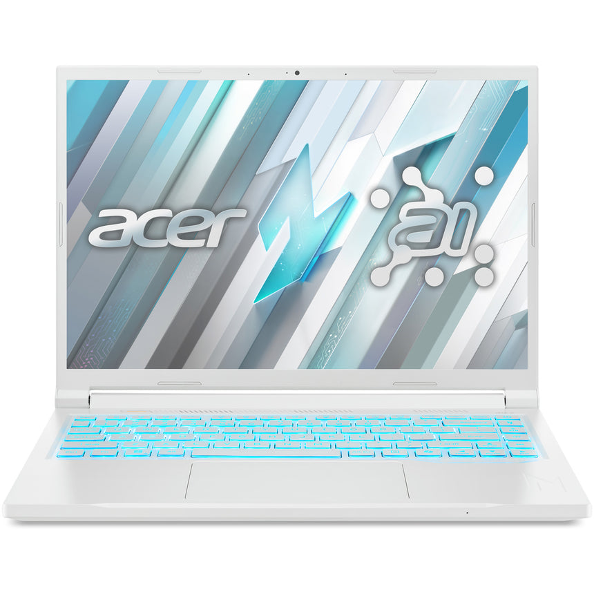 Laptop Gaming Acer Nitro V14 ANV14-61-R9P1 cu procesor AMD Ryzen™ 7 8845HS pana la 5.1GHz, 14.5'', WUXGA, IPS, 120Hz, 16GB RAM DDR5, 512GB SSD, NVIDIA® GeForce RTX™ 4050 6GB GDDR6, No OS, Pearl White