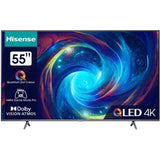 Televizor HISENSE QLED 55E7KQ PRO, 139 cm, Smart, 4K Ultra HD, 144 Hz, Clasa G