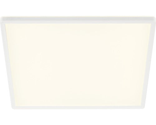 Plafoniera Cu Led Integrat Slim 22w 3000 Lumeni 3000-6000k, Cu Telecomanda, Alba