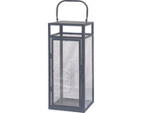 Felinar Din Metal Lafiora 17x17x41, 5 Cm, Negru