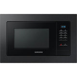 Cuptor cu microunde incorporabil Samsung MG23A7013CB/OL, 23L, 800W, Grill, 6 trepte de putere, Mod Eco, Dezghetare rapida, Functie Grill Fry, Negru