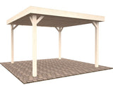 Pavilion Palmako Lucy Lemn 349x349x254 Cm Natur