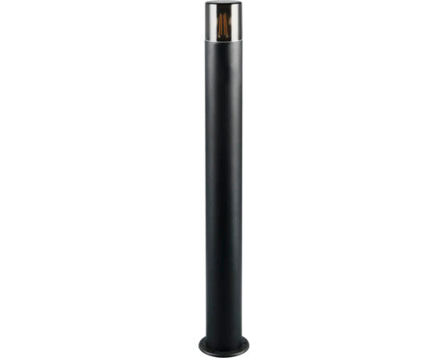 Stalp Pitic Hoosic E27 Max. 1x28w, 80 Cm, Pentru Exterior Ip44, Negru Mat