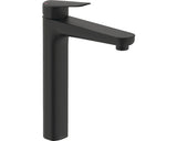 Baterie lavoar monocomanda inalta AVITAL Claro negru mat