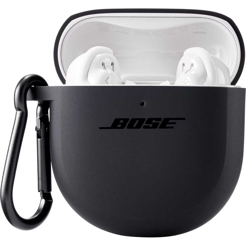 Carcasa Silicon pentru BOSE QuietComfort Earbuds II, Triple Black