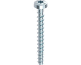 Holsuruburi Cu Fixare Directa In Beton Heco Multi-monti-plus P 6x30 Mm Otel Zincat, 200 Bucati, Cap Bombat