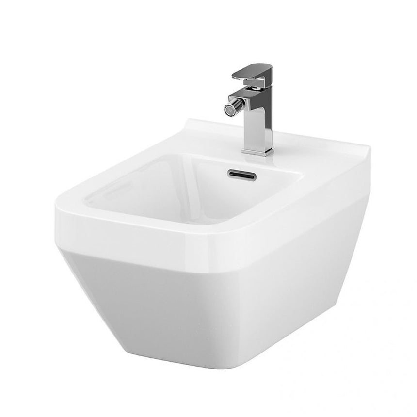 Bideu suspendat Crea Rectangular Cersanit