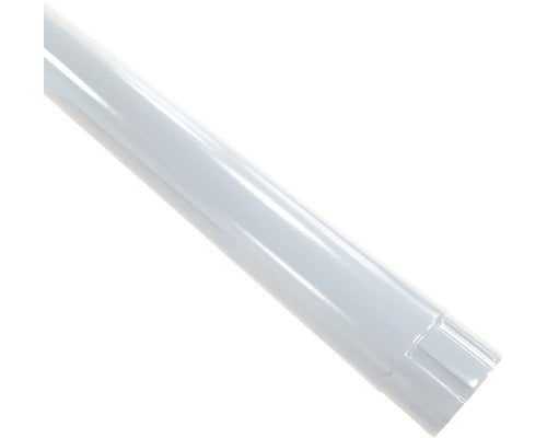 Burlan Metalic PRECIT 4 m Ø 90 mm Alb RAL 9010