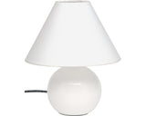 Veioza Primo E14 Max. 1x40w, Ceramica/alba