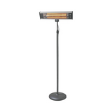 Incalzitor electric pentru terasa Eurom TH1800S 1800W, lampa carbon, telecomanda inclusa