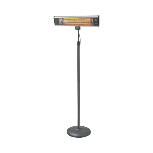Incalzitor electric pentru terasa Eurom TH1800S 1800W, lampa carbon, telecomanda inclusa