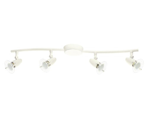 Sina Spoturi Pocket1 Gu10 4x3w, Becuri Led Incluse, Alb