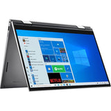 Laptop 2 in 1 DELL Inspiron 5410, Intel Core i3-1155G4, 14" Full HD Touch, 8GB, SSD 256GB, Intel UHD Graphics, Windows 10 Home S, Argintiu